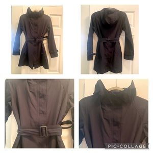 2/$60❤️Forever 21, black trench coat! Worn once🙌🤍